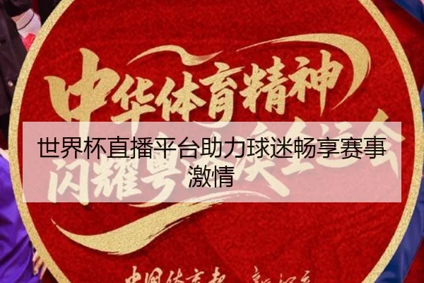 世界杯直播平台助力球迷畅享赛事激情